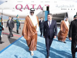 Úkimet basshysy Qatar Ámirin elorda áýejaıynda qarsy aldy