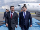 Qyrǵyzstan Prezıdenti Sadyr Japarov Astanaǵa keldi