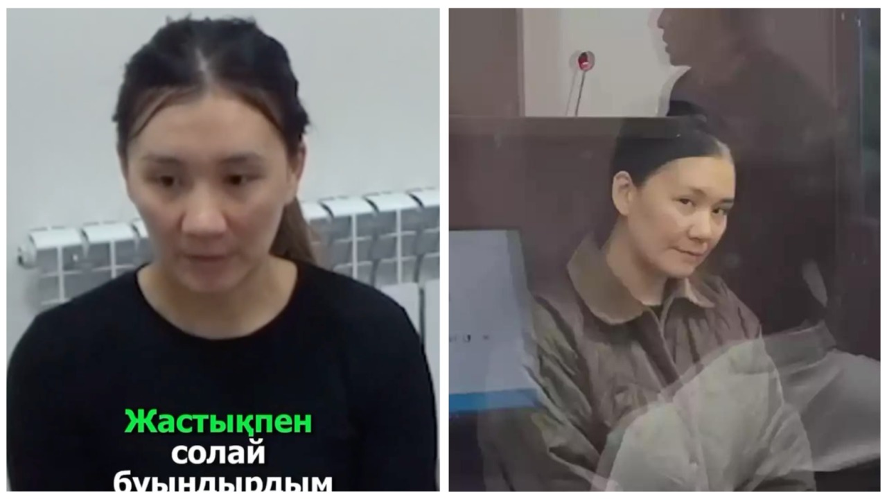 «Jastyqpen bylaı tunshyqtyrdym». Eki balasyn óltirgen áıeldiń tergeý kezindegi vıdeosy tarady