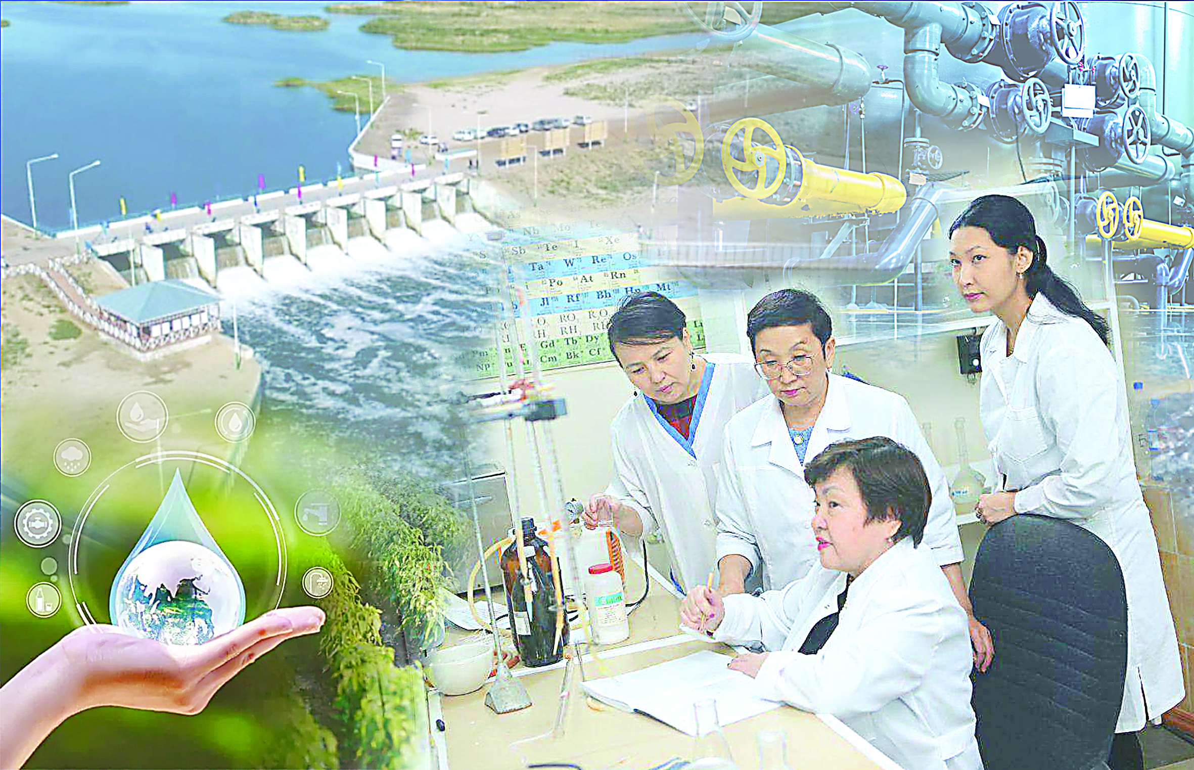 Irrıgasııa ýnıversıtetiniń búgini