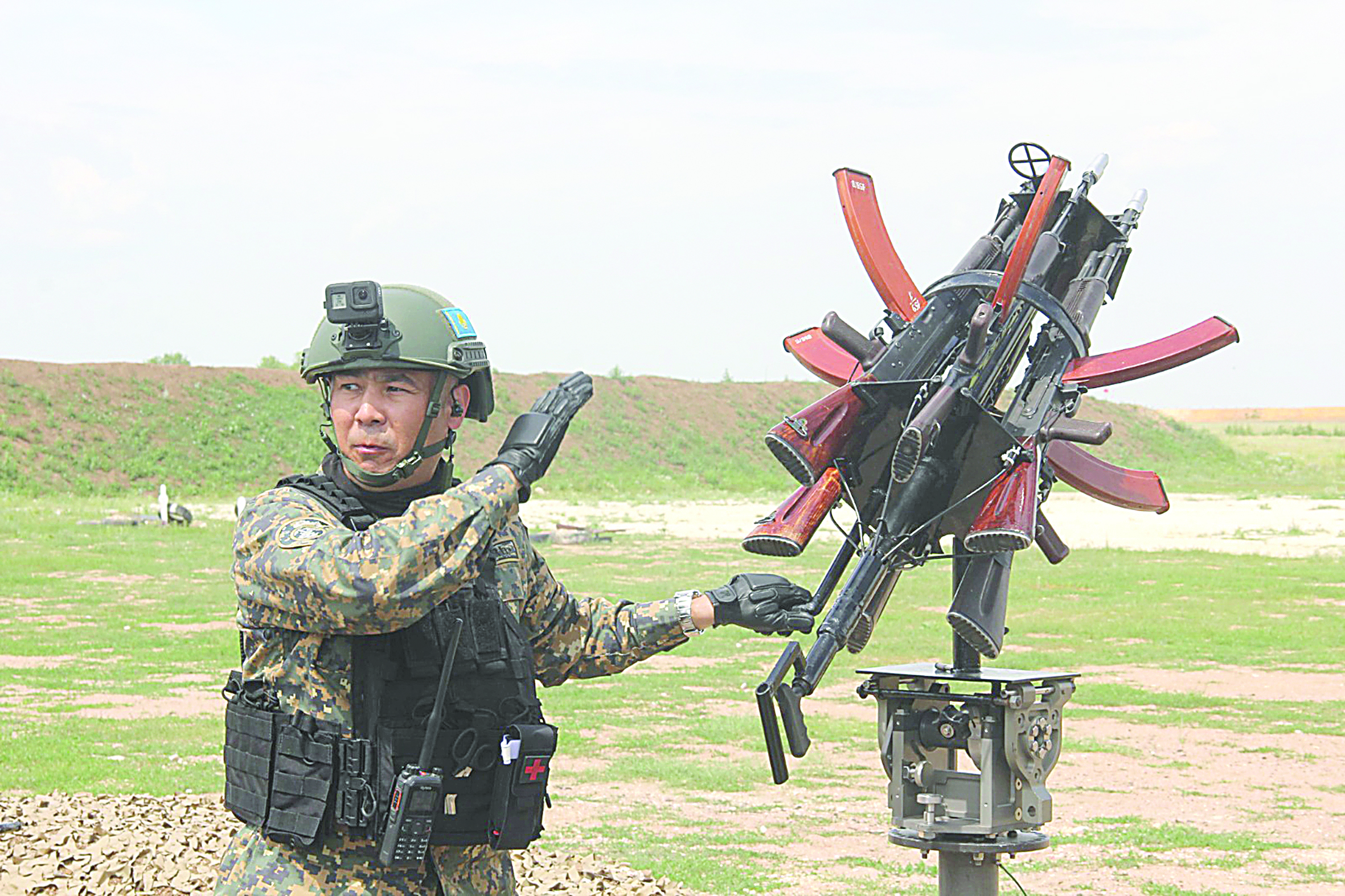 Ofıserler bilim-biligin arttyrady