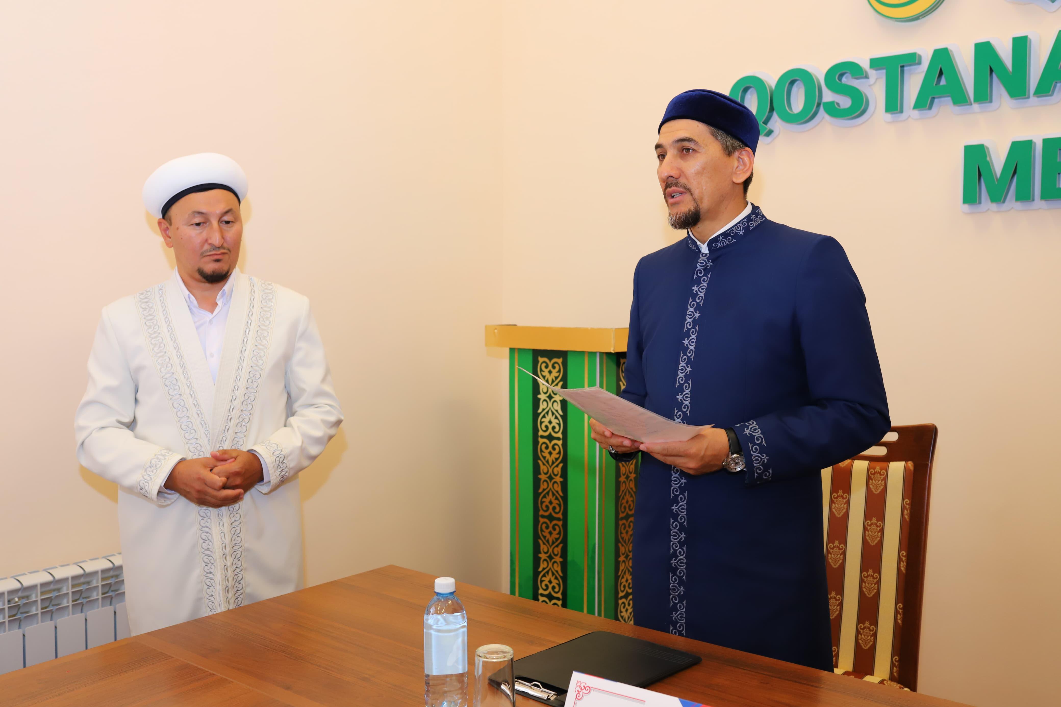 Qostanaı oblysyna bas ımam taǵaıyndaldy