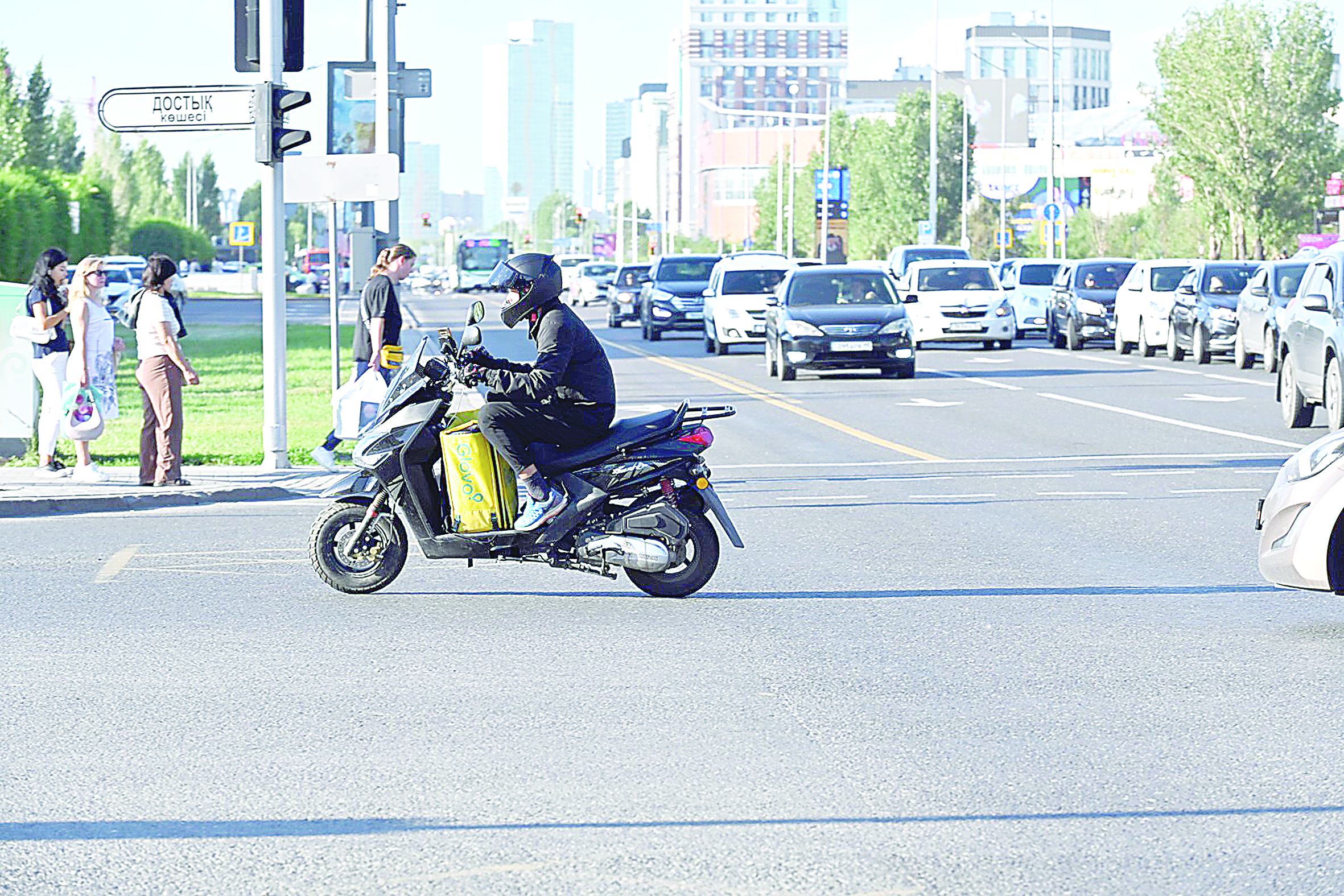 Moped máselesi  ýaıymǵa aınaldy