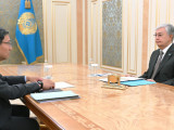 Prezıdent Almaty qalasynyń ákimin qabyldady