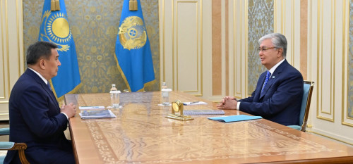 Memleket basshysy Aqmola oblysynyń ákimin qabyldady