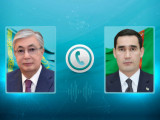 Memleket basshysy Túrikmenstan Prezıdentimen telefon arqyly sóılesti
