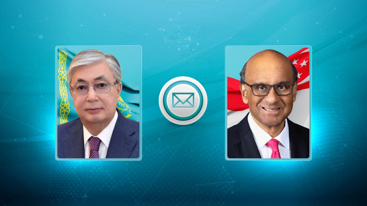 Memleket basshysy Sıngapýr Prezıdentine quttyqtaý jedelhatyn joldady