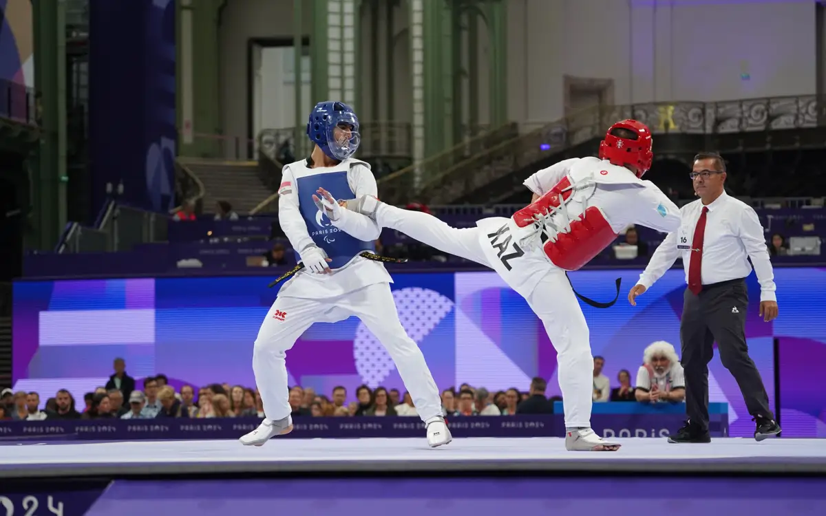 Para taekvondoshy Nyshan О́miráli shırek fınalǵa joldama aldy