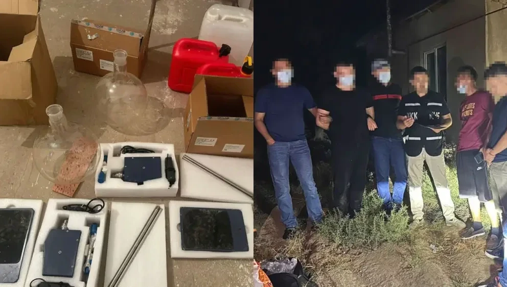 Shymkentte jasyryn zerthanada esirtki daıyndaǵan eki sheteldik ustaldy