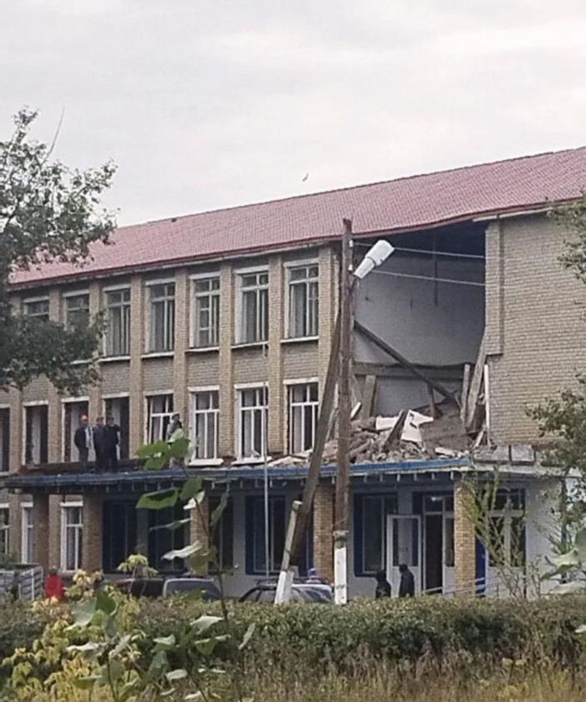 Qostanaı oblysynda mektep qabyrǵasy qulap ketti