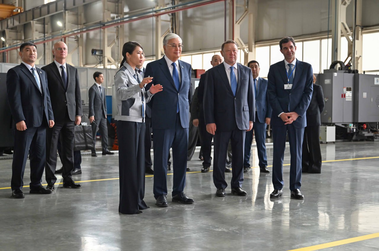 Prezıdent «AgromashHoldıng KZ» AQ Lokalızasııa ortalyǵyna bardy