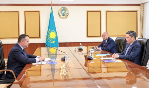 Úkimet basshysy RF Novgorod oblysynyń gýbernatorymen birqatar máselelerdi talqylady