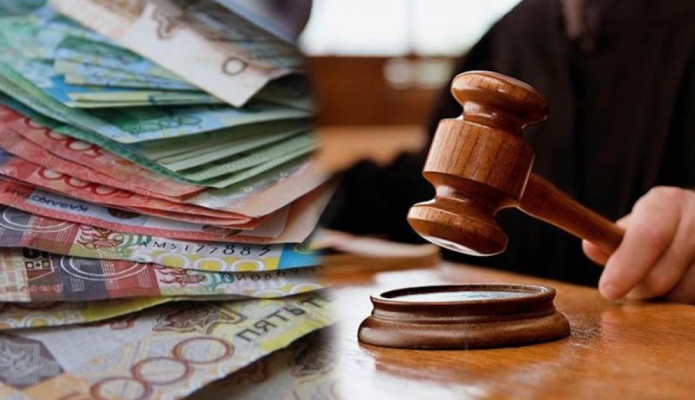 Aqmola oblysynda bıýdjet qarajatyn qaltasyna basqan esepshi sottaldy