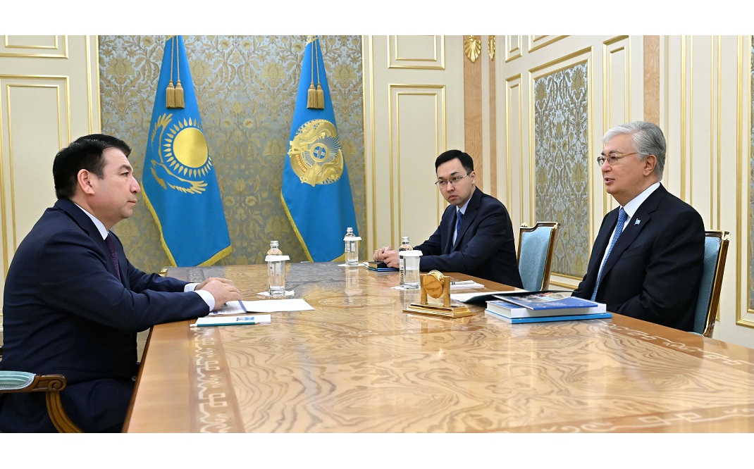 Memleket basshysy Oqý-aǵartý mınıstri Ǵanı Beısembaevty qabyldady