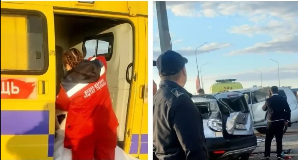 Ulytaýda úsh kólik soqtyǵysyp, bir adam kóz jumdy