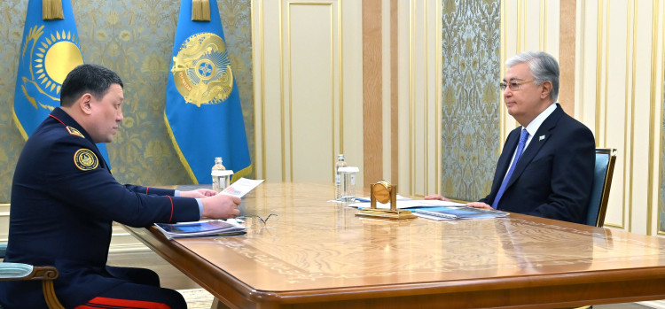 Memleket basshysy Ishki ister mınıstrine birqatar mindet júktedi