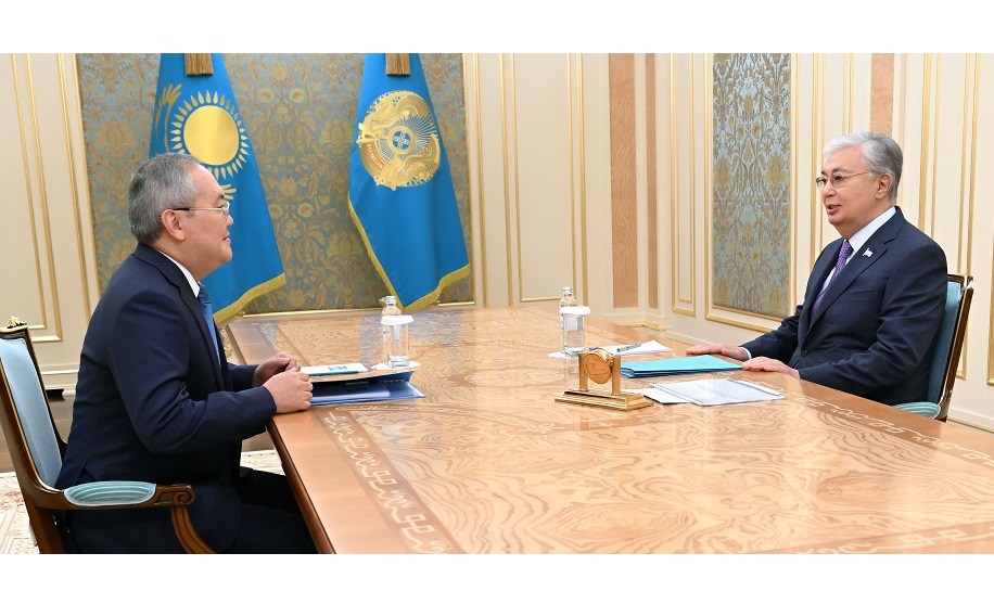 Prezıdent Qarjylyq monıtorıng agenttiginiń tóraǵasyn qabyldady