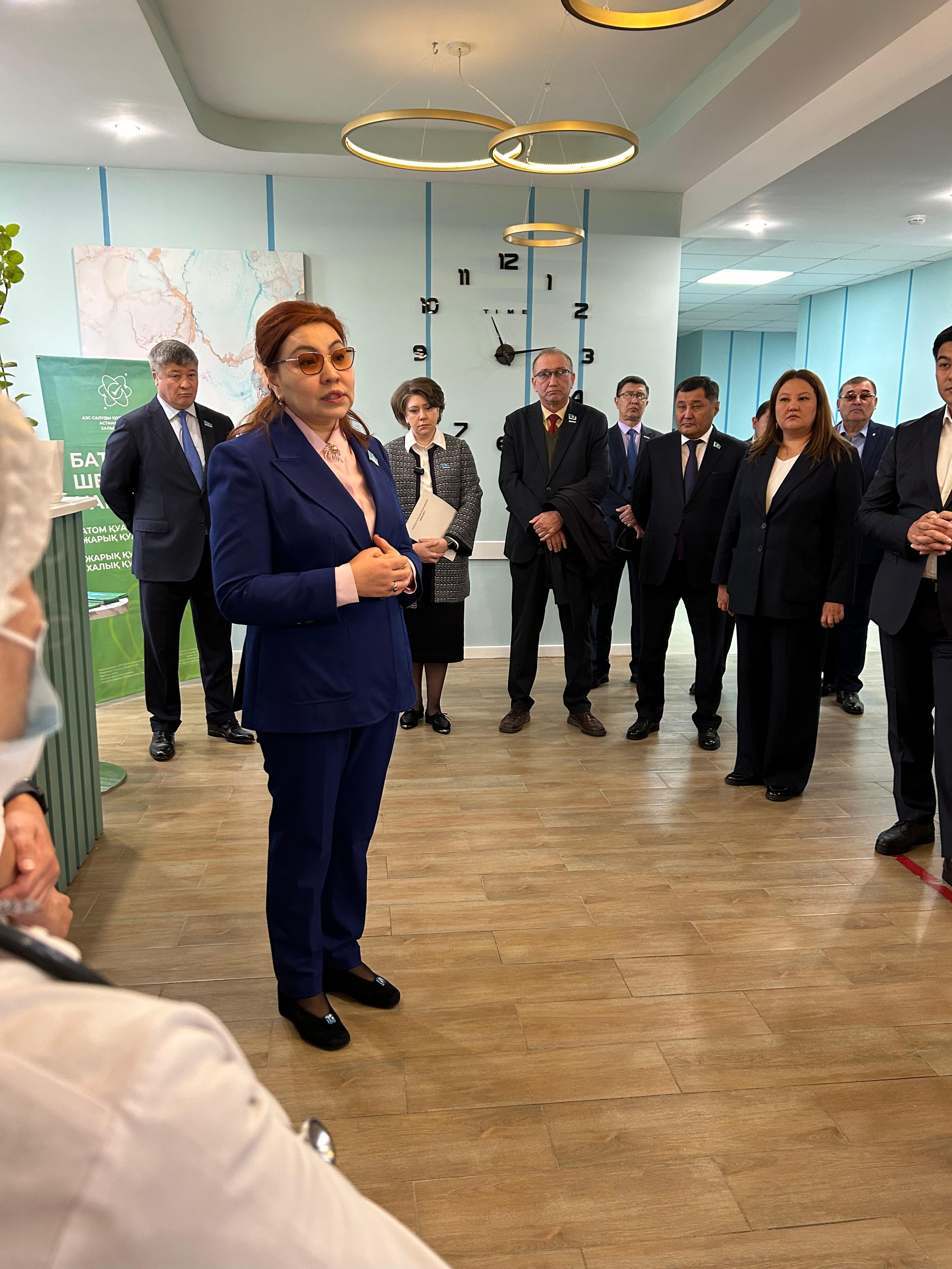 Bıbigúl Jeksenbaı astanalyqtardy referendýmǵa qatysýǵa shaqyrdy