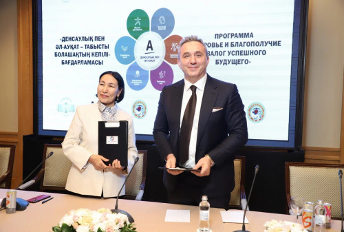 Oqýshylardy densaýlyq pen baqýattylyqqa daǵdylandyratyn baǵdarlama iske qosyldy