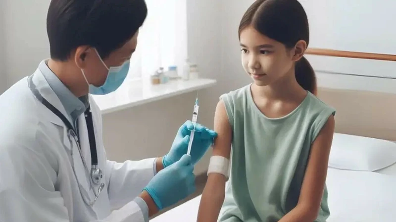 Astanada adam papıllomavırýsyna qarsy vaksınasııa júrip jatyr