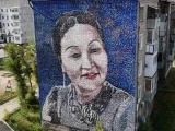 Elordada Kúlásh Baıseıitovanyń qurmetine mural paıda boldy