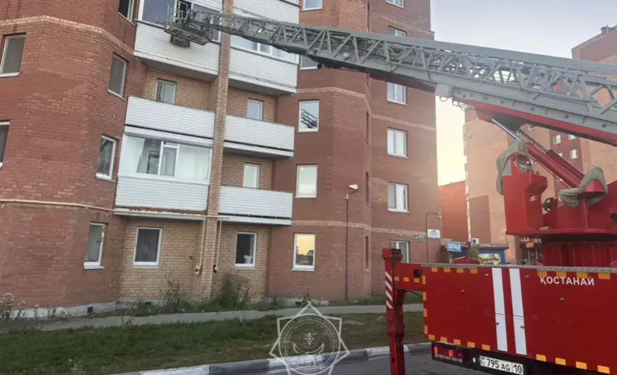 О́rt: Qostanaıda 25 adam evakýasııalandy