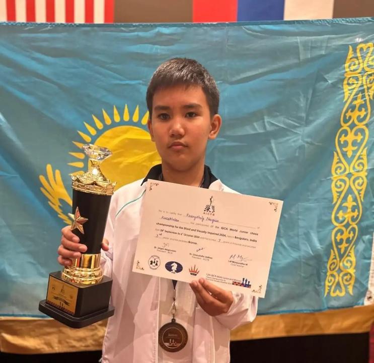 Elordalyq parasportshy álemdik dodada qola medal enshiledi