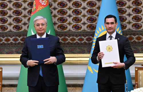 Eki el Prezıdentteri strategııalyq seriktestik týraly deklarasııany qabyldady