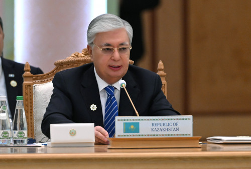 Memleket basshysy halyqaralyq forýmda sóz sóıledi