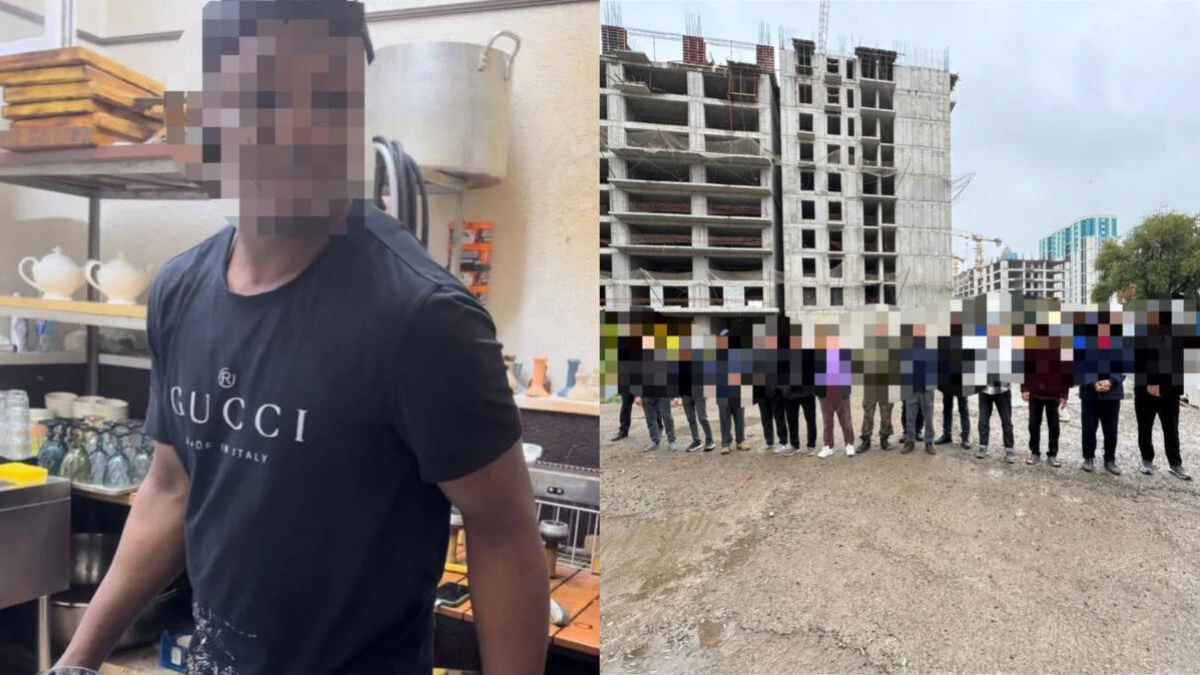 Almatyda 157 eńbek mıgranty zań buzǵan