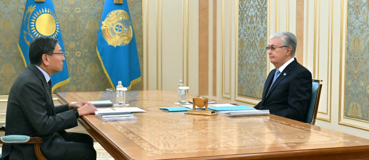 Prezıdent Erbolat Dosaevty qabyldady