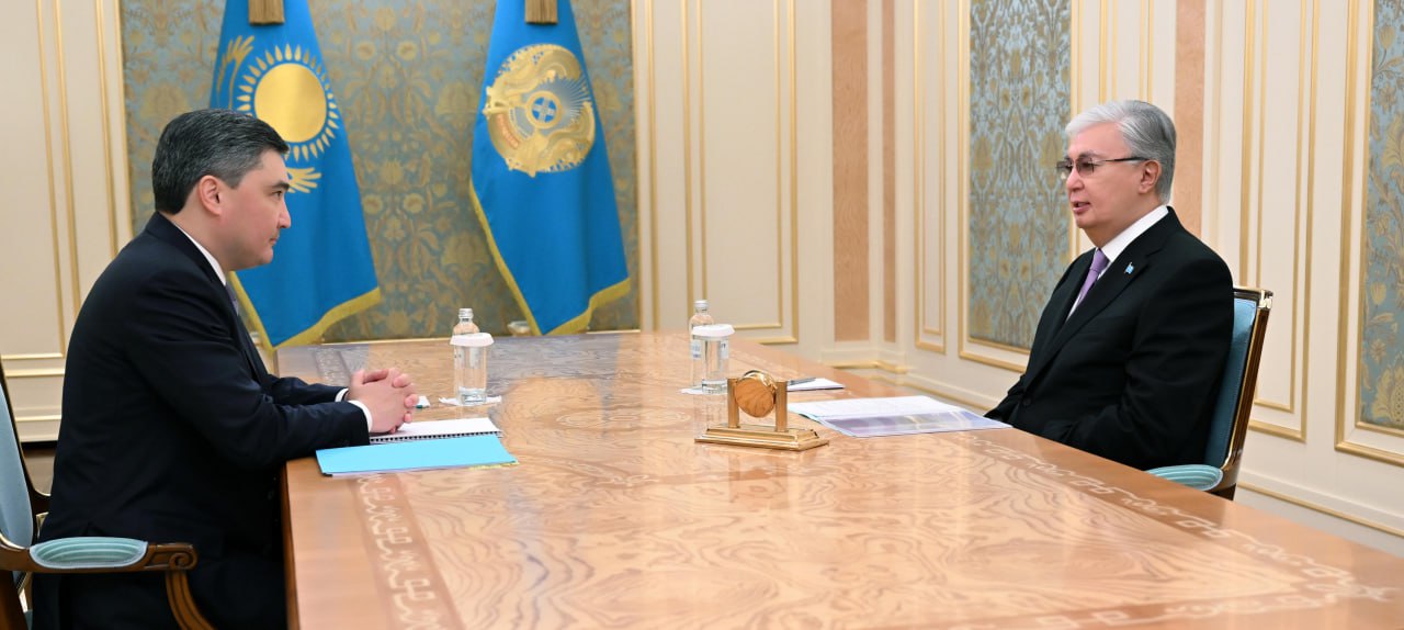 Memleket basshysy  Oljas Bektenovti qabyldady