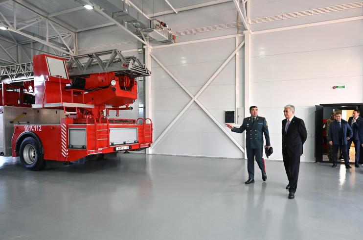 Memleket basshysy №23 jańa órt sóndirý bólimine bardy