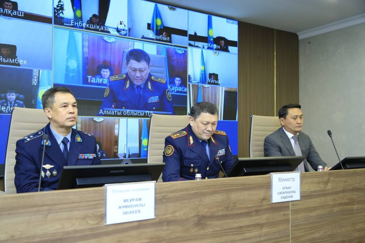 Almaty oblysynda birqatar joǵary laýazymdy polıseı qyzmetinen bosatyldy