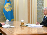 Prezıdent Astana qalasynyń ákimi Jeńis Qasymbekti qabyldady