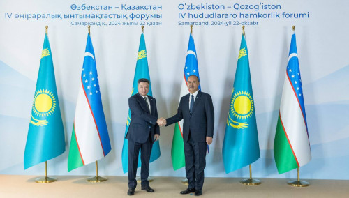 Oljas Bektenov «О́zbekstan – Qazaqstan» IV óńiraralyq forýmyna qatysty