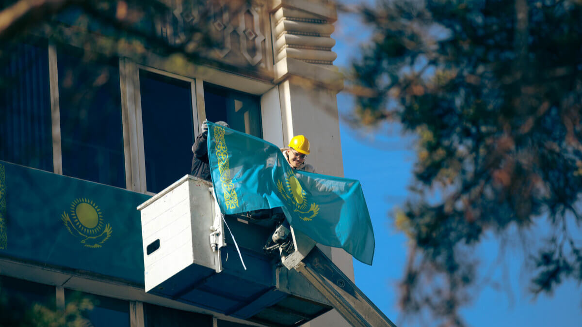 Sportshylar «Meniń elim – meniń týym» aksııasyna qatysty