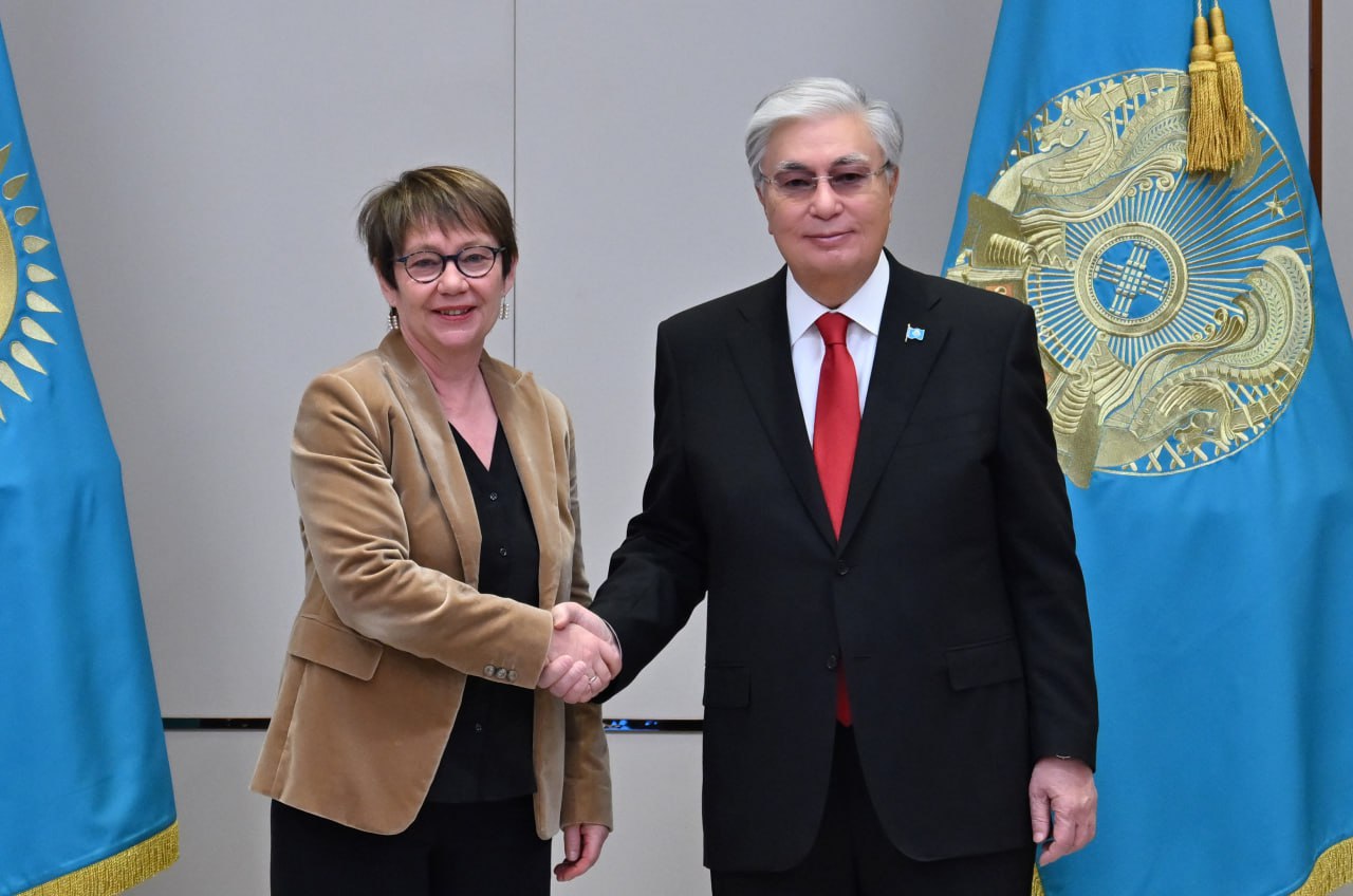 Memleket basshysy Eýropalyq qaıta qurý jáne damý bankiniń prezıdentimen kezdesti