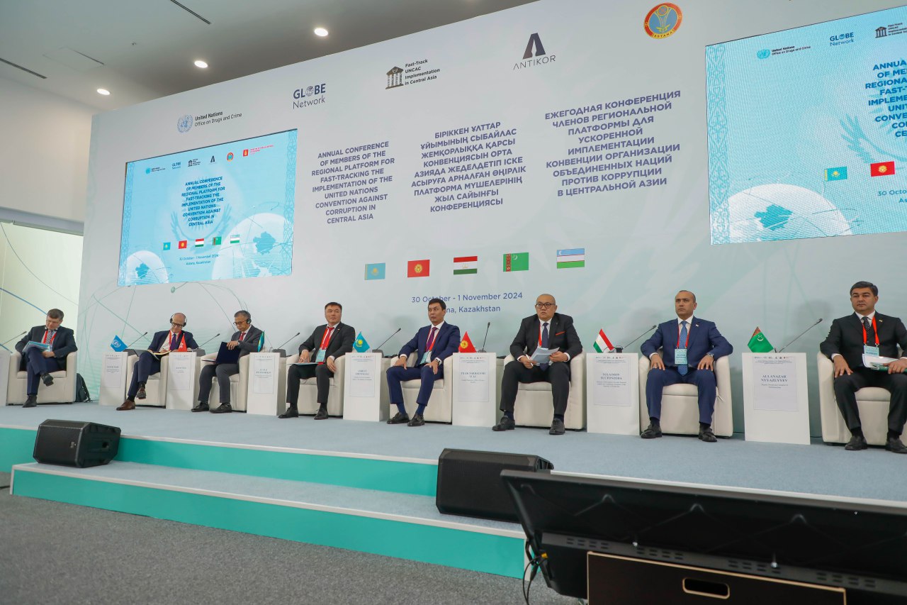 Orta Azııa elderi sybaılas jemqorlyqqa qarsy is-qımyl jónindegi yntymaqtastyqty nyǵaıtty