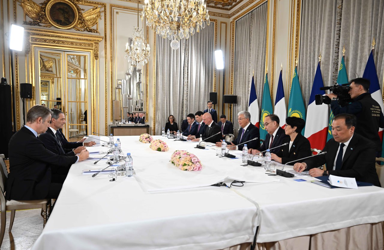 Memleket basshysy CMA CGM kompanııasynyń prezıdenti Rodolf Saadty qabyldady