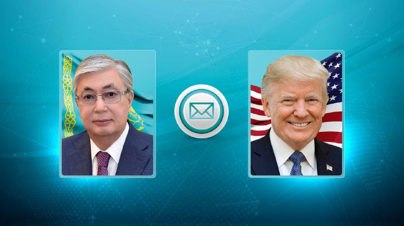 Qasym-Jomart Toqaev Donald Trampty quttyqtady