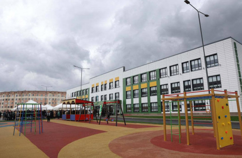 Elimizdiń eki óńirinde «jaıly mektep» ashyldy