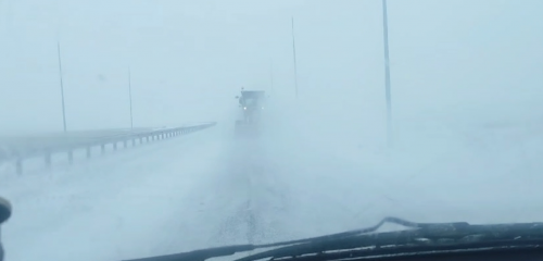 Qaraǵandy oblysyndaǵy avtojolda kólik qozǵalysyna shekteý qoıyldy