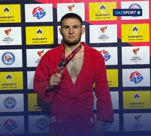 Maratbek Rahmetýllın sambodan qola júldege ıe boldy