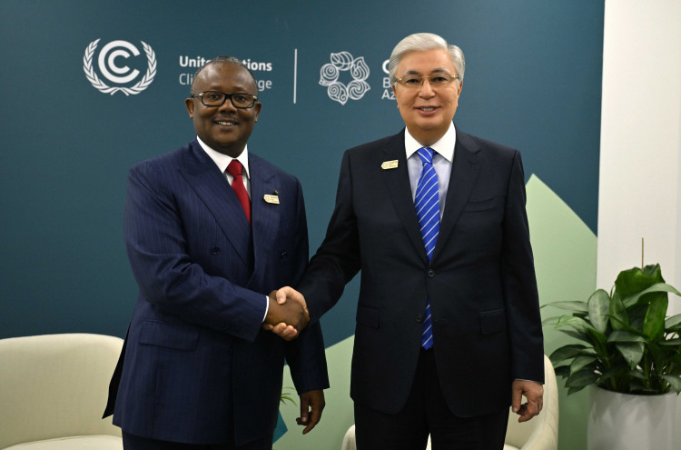 Qasym-Jomart Toqaev Gvıneıa-Bısaý Prezıdentimen kezdesti