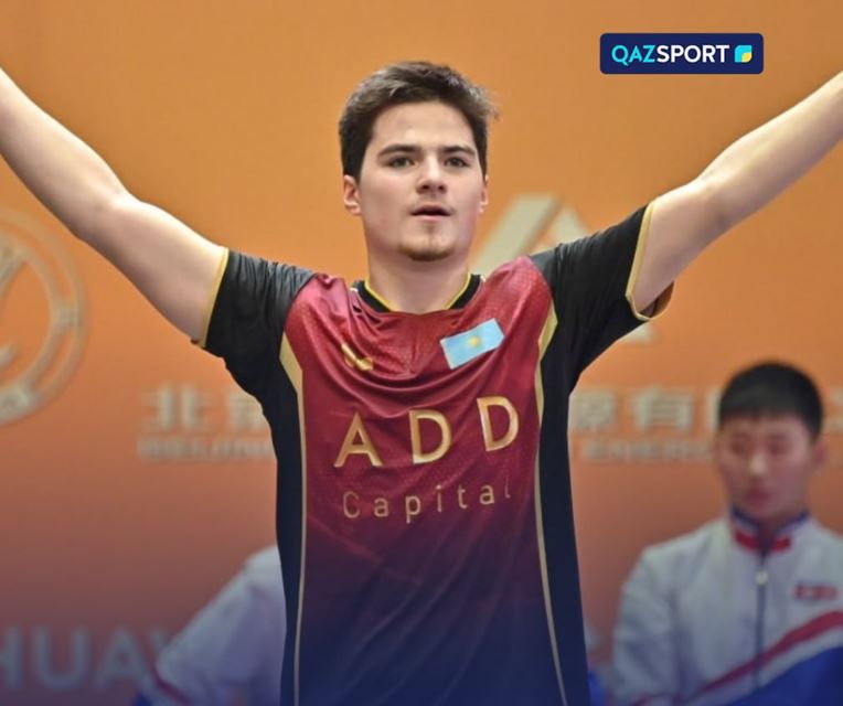 Alan Qurmanǵalıev ústel tennısinen úshinshi oryn aldy