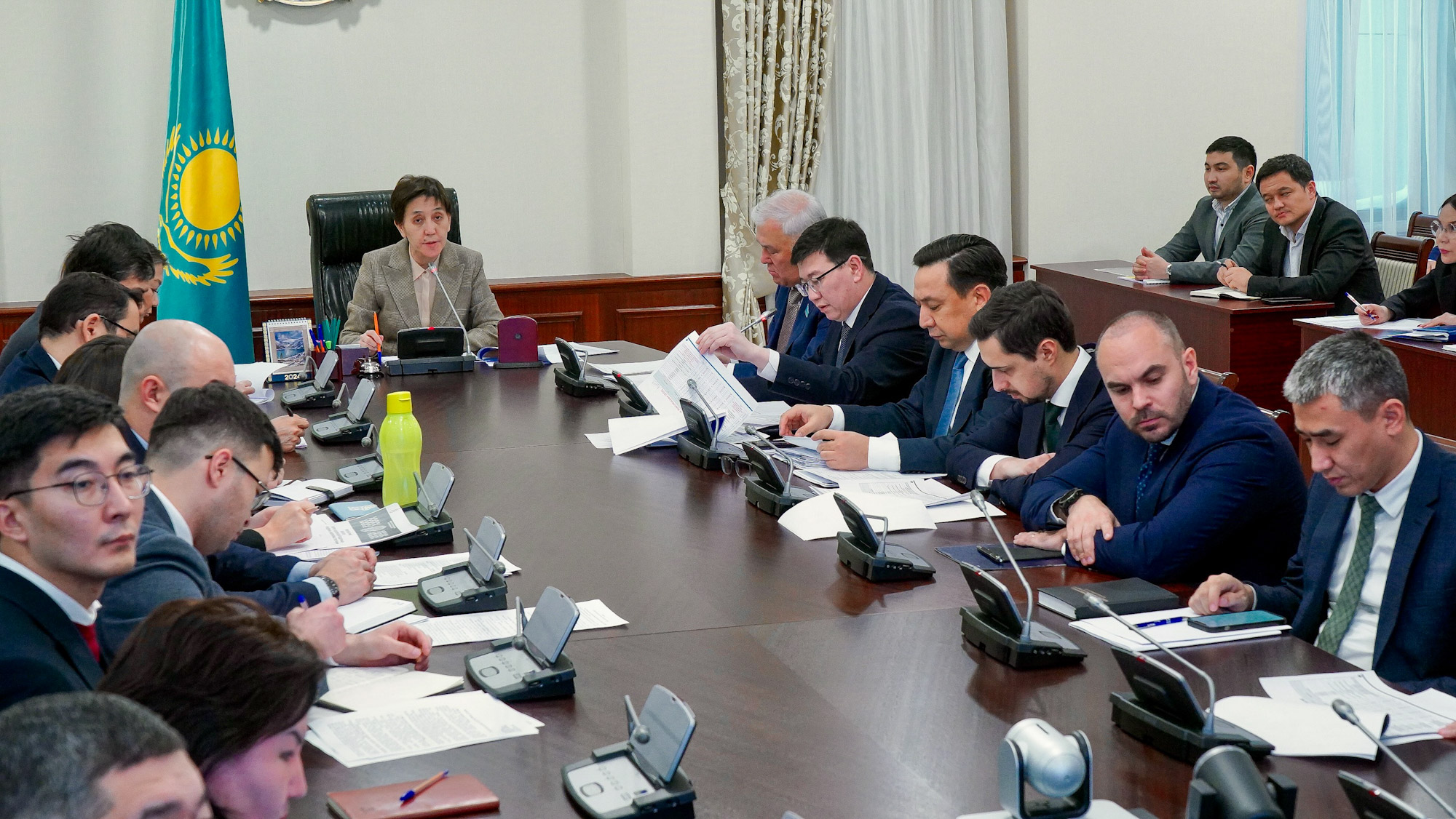 «Serpin» baǵdarlamasynyń iske asyrylý barysy talqylandy