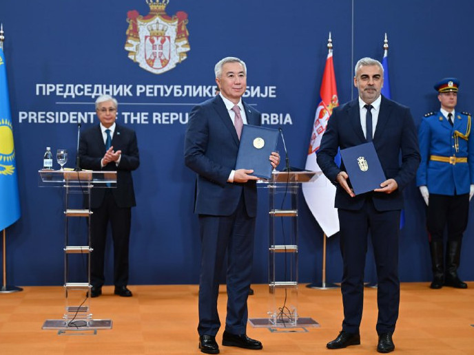 Prezıdenttiń Serbııaǵa sapary barysynda 10 qujatqa qol qoıyldy