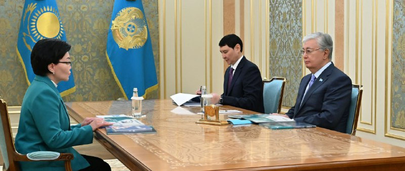 Memleket basshysy Svetlana Jaqypovany qabyldady