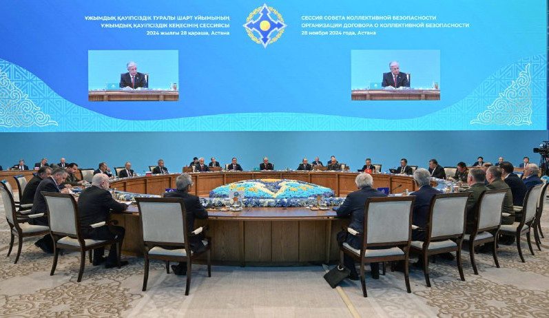 Prezıdent  Ujymdyq qaýipsizdik keńesiniń keńeıtilgen quramdaǵy otyrysyna qatysty